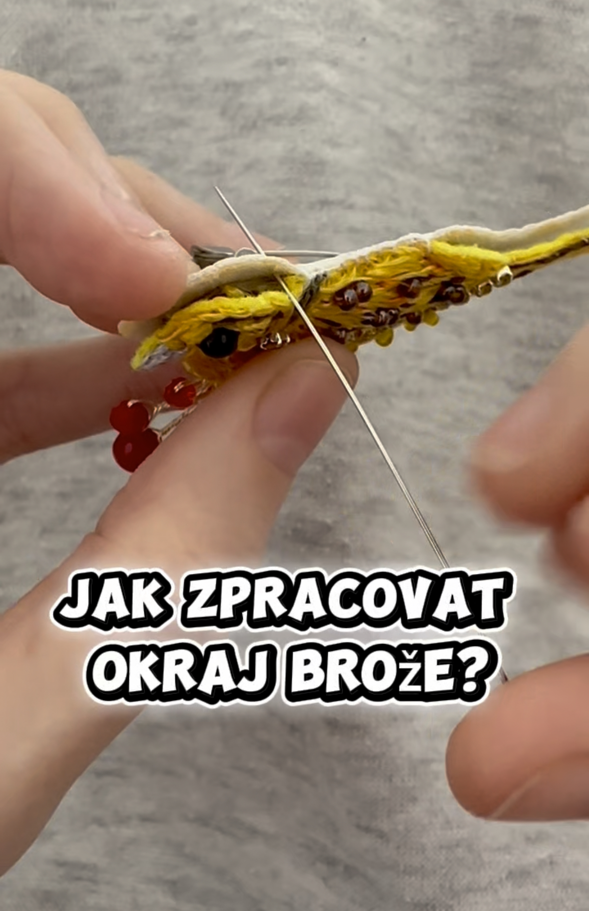 Jak profesionálně začistit okraj brože: Nejjednodušší a nejefektivnější způsob 🪡